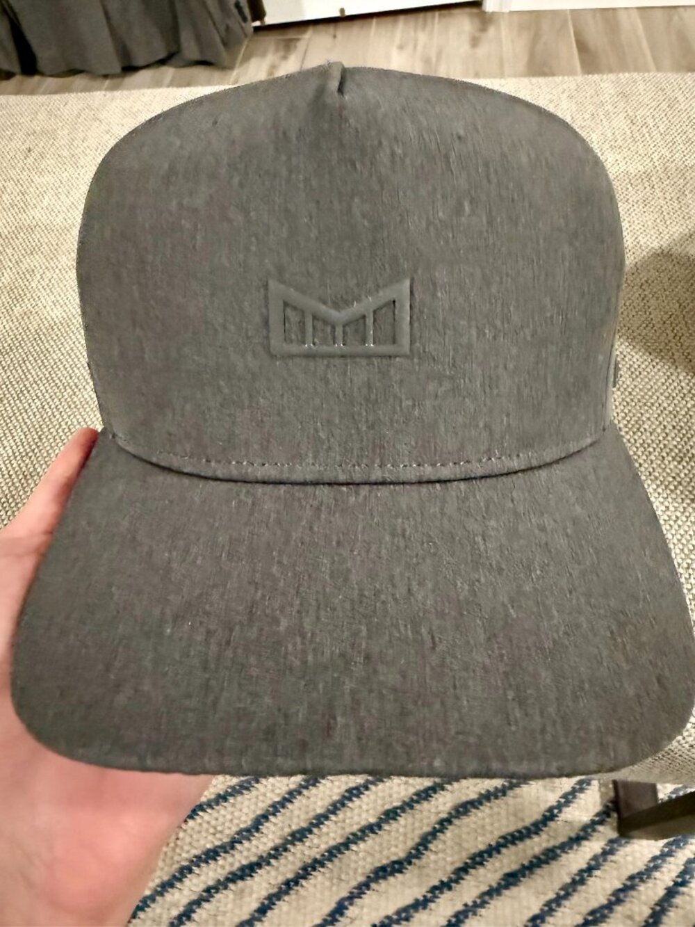 Melin Men’s Odysea Hydrolite Snapback Hat Charcoal Gray Size Classic